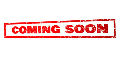 coming soon stickers illustration design background