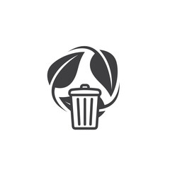 Fototapeta na wymiar symbol of zero waste, zero waste icon, vector art.