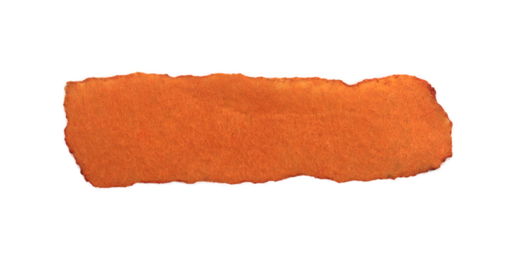 light orange color flannel fabric burn  for text message