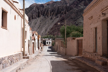Scenic streets of Humahuaca village in Jujuy province, Argentina, Humahuaca