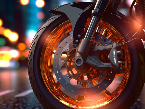 Close-up photo of wheel