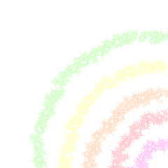 Rainbow Colorful Decoration Corner