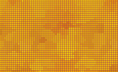 Seamless tileable background with yellow squares
