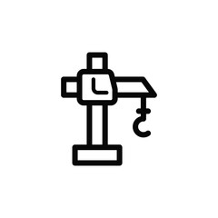 Crane icon vector design trendy