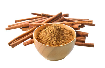 Cinnamon on transparent png