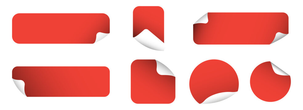Rectangle Sticker Template Images – Browse 42,467 Stock Photos, Vectors ...