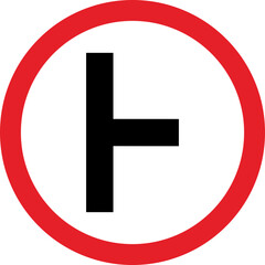 Obraz premium Traffic Sign Element-07