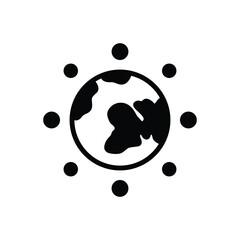 Black solid icon for pacific  © WEBTECHOPS