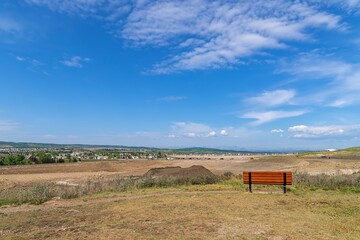 Park Bench Overlooking Cochrane
