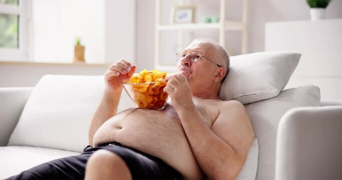 Sitting Overeating Food Lifestyle