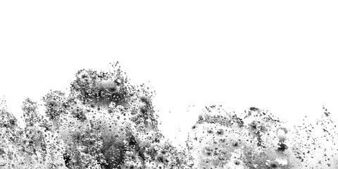 White and black grunge textural abstract vector background