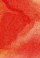 Abstract red watercolor paint background. Vector illustration