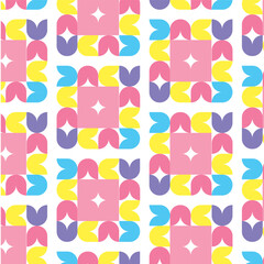 Abstract Art Nouveau background. Background with geometric shapes. Modernism and abstraction.Bright background,template,wallpaper