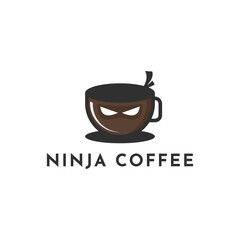 Ninja coffe logo design concept © MuhammadBahrudin