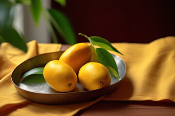 fresh mango fruit, Generative AI