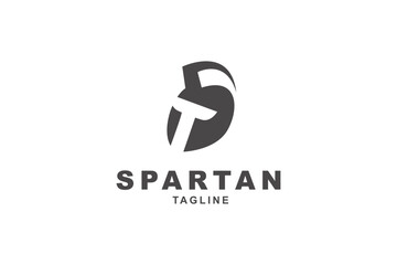 letter S and spartan logo