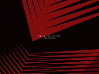 Minimalistic dark red premium abstract background with luxury geometric elements. Exclusive wallpaper design for posters, flyers, presentations, websites, etc.