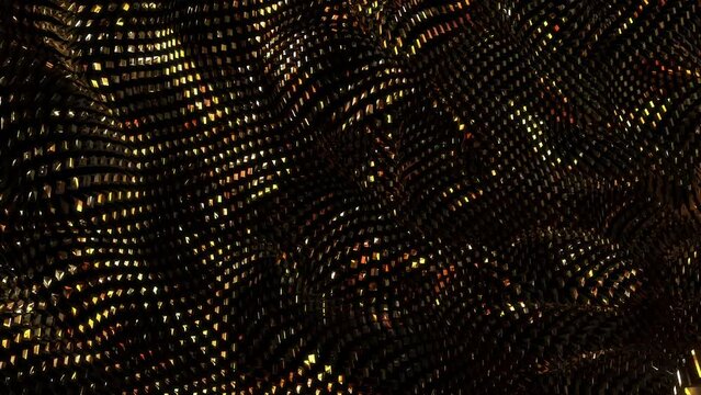 Abstract animation multicolor pattern 4K