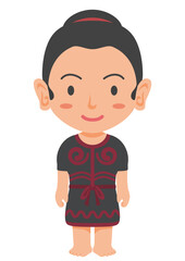 縄文時代の女性　縄文人