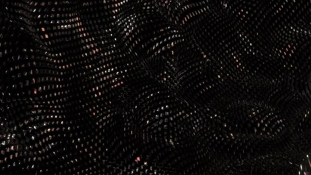 Abstract animation multicolor pattern 4K smooth concept