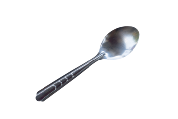 spoon isolated on white