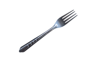 Fork on isolated background