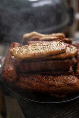 grilled pork chops