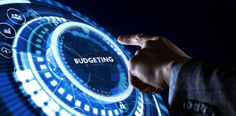 Budget capital finance economy investment money concept. Budgeting.