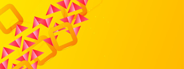 Vector geometric background banner colorful colourful abstract