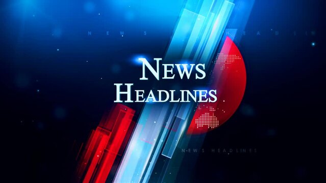 News Headline 3D rendering background is perfect for any type of news or information presentation. The background features a stylish and clean layout