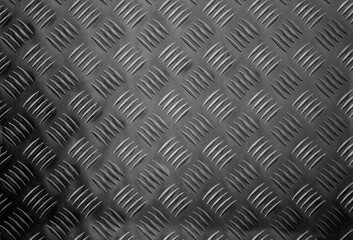 Black grunge metal plate steel or of stainless texture, empty background or old black steel texture with scratches. Construction concept.