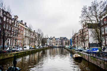 Fototapeta premium landscape in Amsterdam