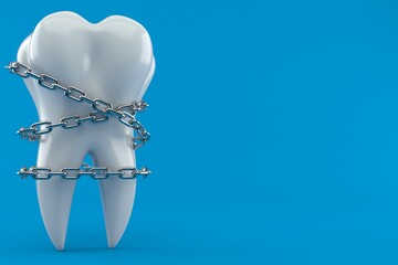 Tooth with chain - 614641349
