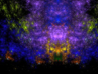 Imaginatory fractal abstract background Image
