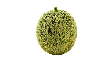 Sweet Green melons isolated on png background
