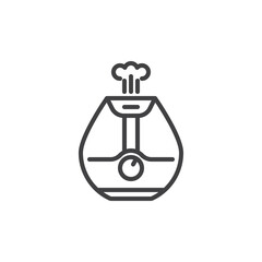 Air Humidifier line icon