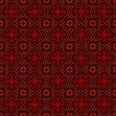 Vibrant and Symmetrical Digital Abstract Kaleidoscope Art with Intricate Geometric Patterns, Fractal Elements, and Psychedelic Colors, Perfect for Contemporary Design Projects, Modern Wallpaper	
