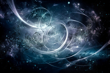 Magical Universe.  Generative AI.
A digital painting of a surrealistic magical mystical universe.  