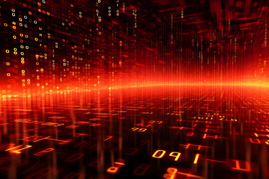 abstract binary background