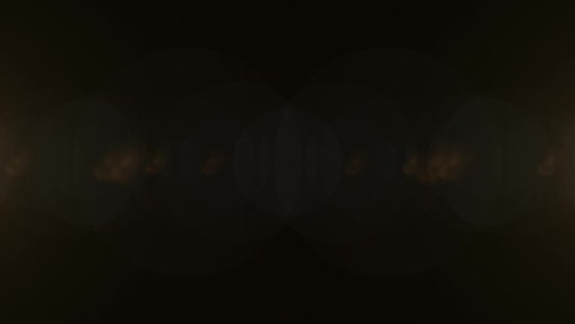 Flares moving in opposite direction on black background 4k footage, flares footage, optical flares, titles flares animation