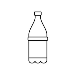 Plastic Bottle Icon vector design templates simple and modern concept