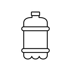 Plastic Bottle Icon vector design templates simple and modern concept