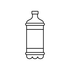 Plastic Bottle Icon vector design templates simple and modern concept