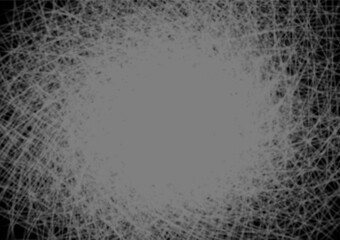 Abstract blurred background from gray fibers. Gives a chaotic, confusing feeling.