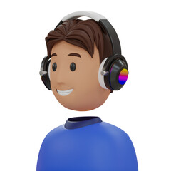 3d T-Shirt Man. icon isolated on white background. 3d rendering illustration