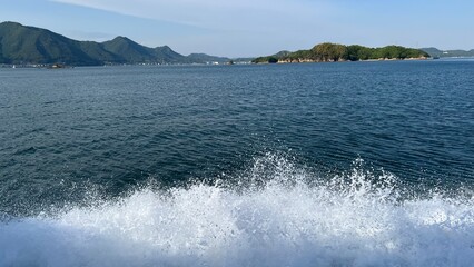 lake and mountains