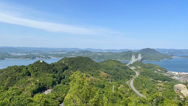 view from the mountain