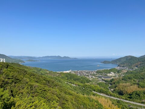 view of the coast of the sea