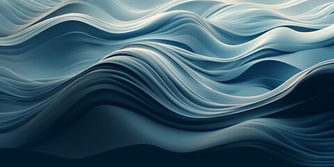 Obraz na płótnie Canvas Blue and gray digital wallpaper waves. Background Generative Ai