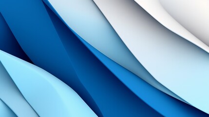 Blue and white background abstract minimalism simple. Generative Ai